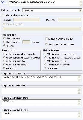 The settings